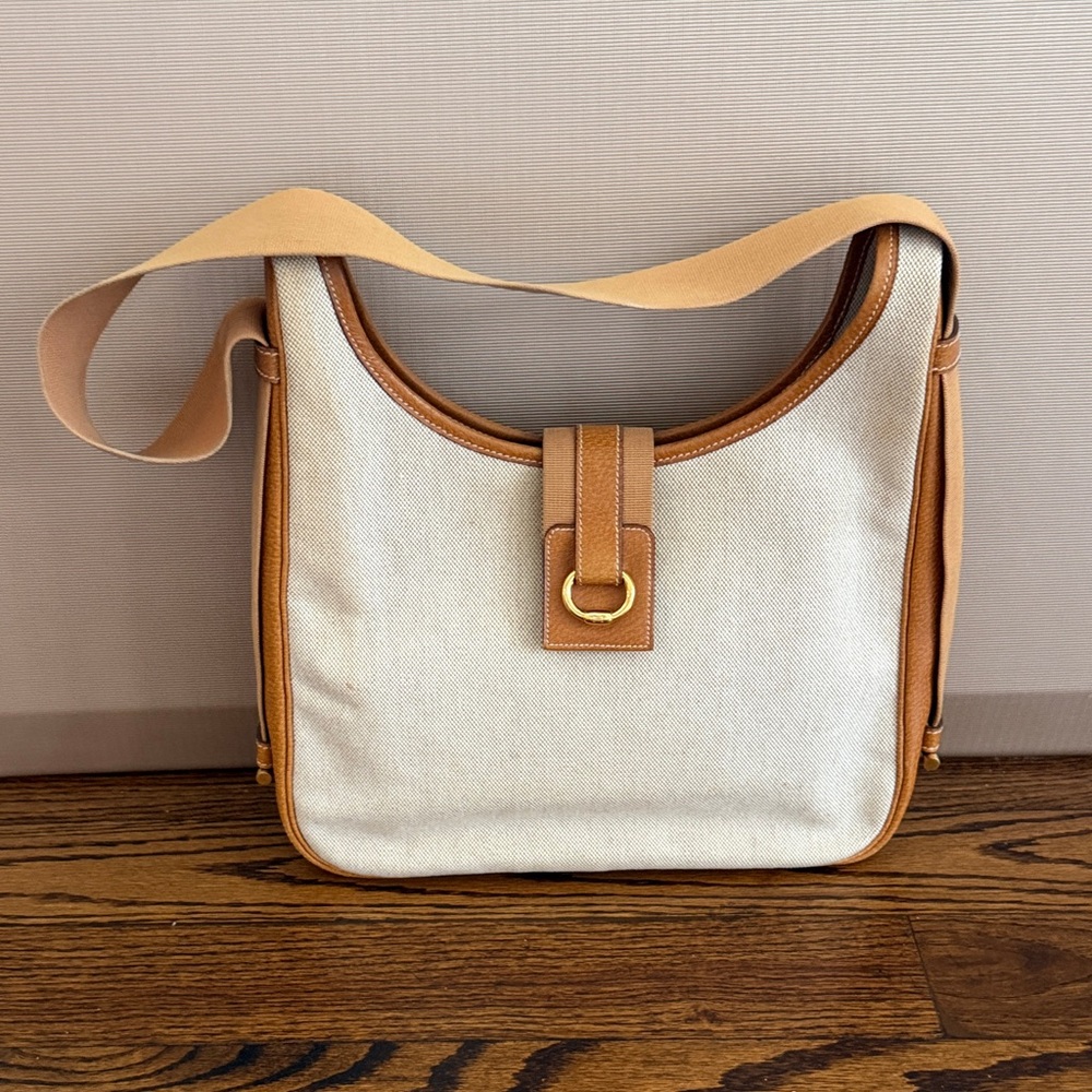 Hermès Toile Peau Porc Tsako Gold